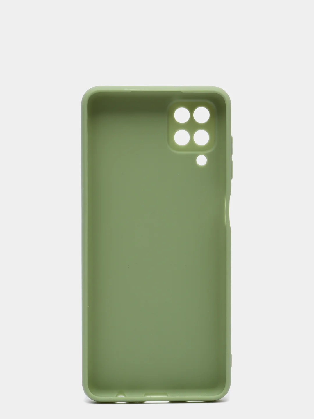 Оливковый чехол цветной матовый на Samsung Galaxy A12 / Samsung Galaxy M12