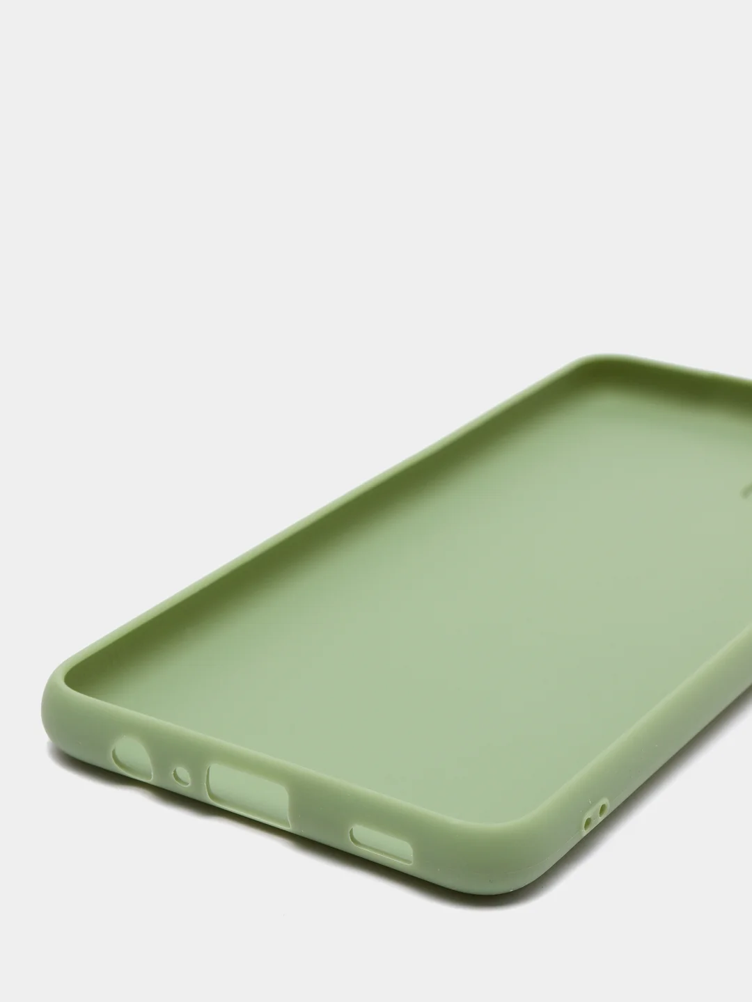 Оливковый чехол цветной матовый на Samsung Galaxy A12 / Samsung Galaxy M12