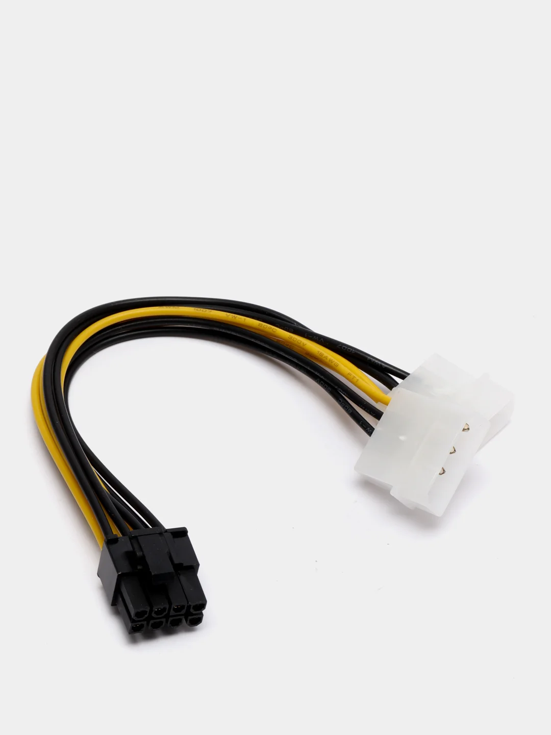 Кабель питания видеокарты Molex * 2 - PCIe-6+2pin, 20 см