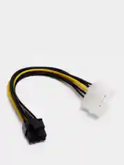 Кабель питания видеокарты Molex * 2 - PCIe-6+2pin, 20 см