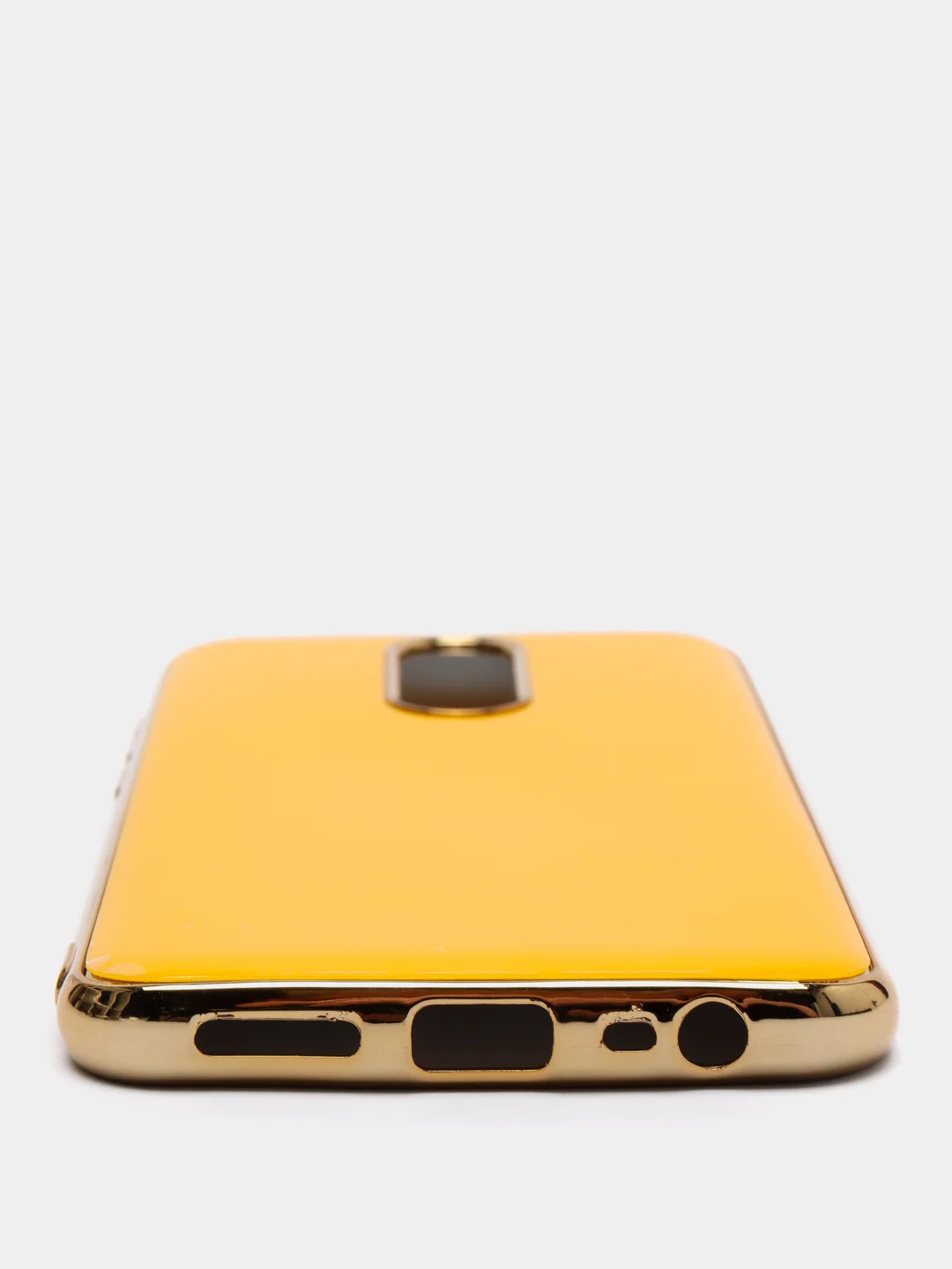 Горчичный чехол Xiaomi Redmi 8, Redmi 8A, Сяоми Редми 8, 8А цветной силиконовый с глянцевой рамкой