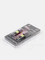 Светодиодные лампы W5W (2шт) габарит, салон, подсветка номера. 15SMD 3030 NEW CHIP