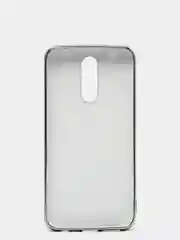 Серый меланж чехол Xiaomi Redmi 8, Redmi 8A, Сяоми Редми 8, 8А цветной силиконовый с глянцевой рамкой