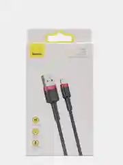 Красный кабель Baseus Premium Cafule Cable (2.4A, USB/Lightning для Apple iPhone)