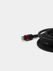Красный кабель Baseus Premium Cafule Cable (2.4A, USB/Lightning для Apple iPhone)