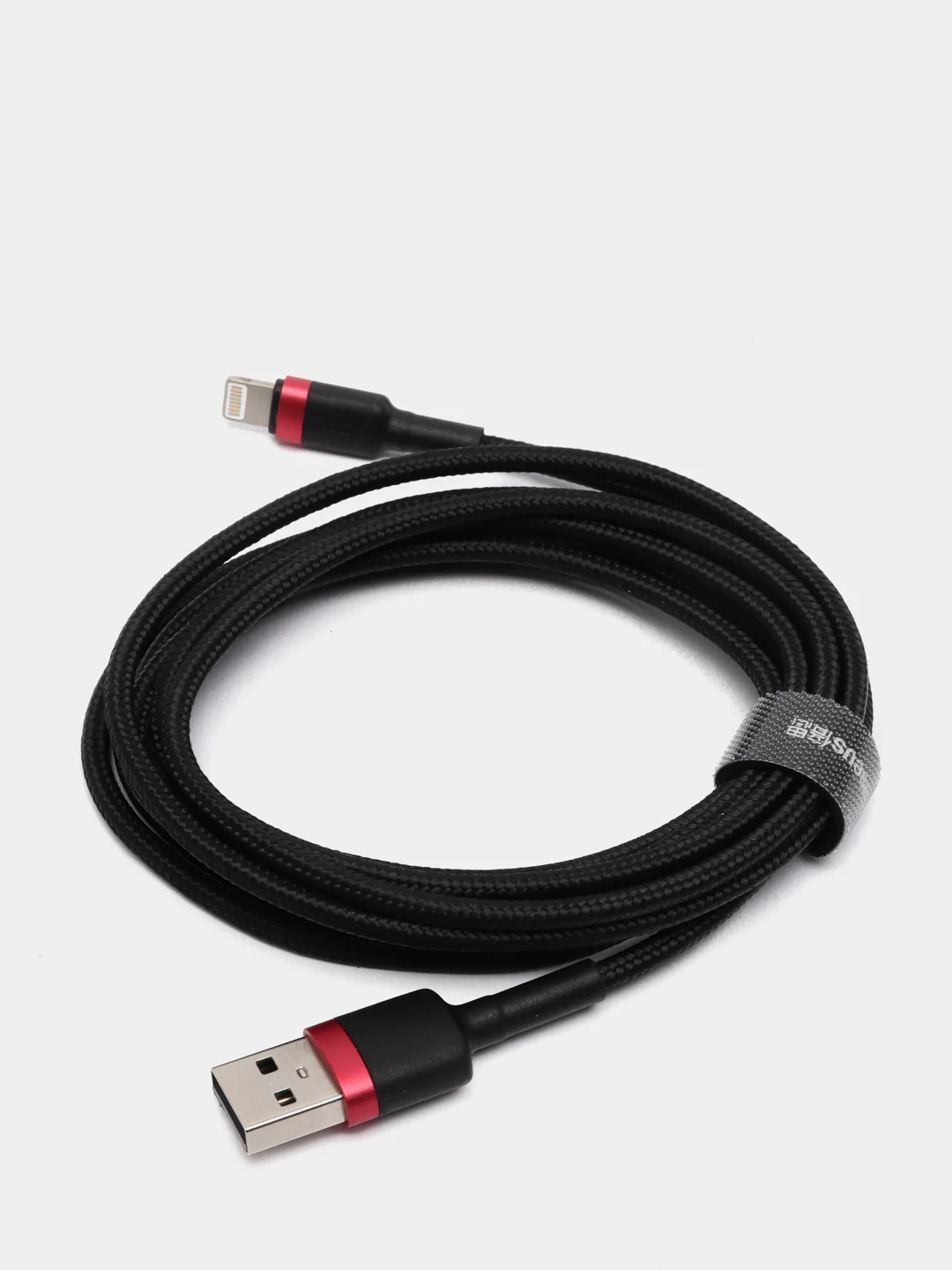 Красный кабель Baseus Premium Cafule Cable (2.4A, USB/Lightning для Apple iPhone)