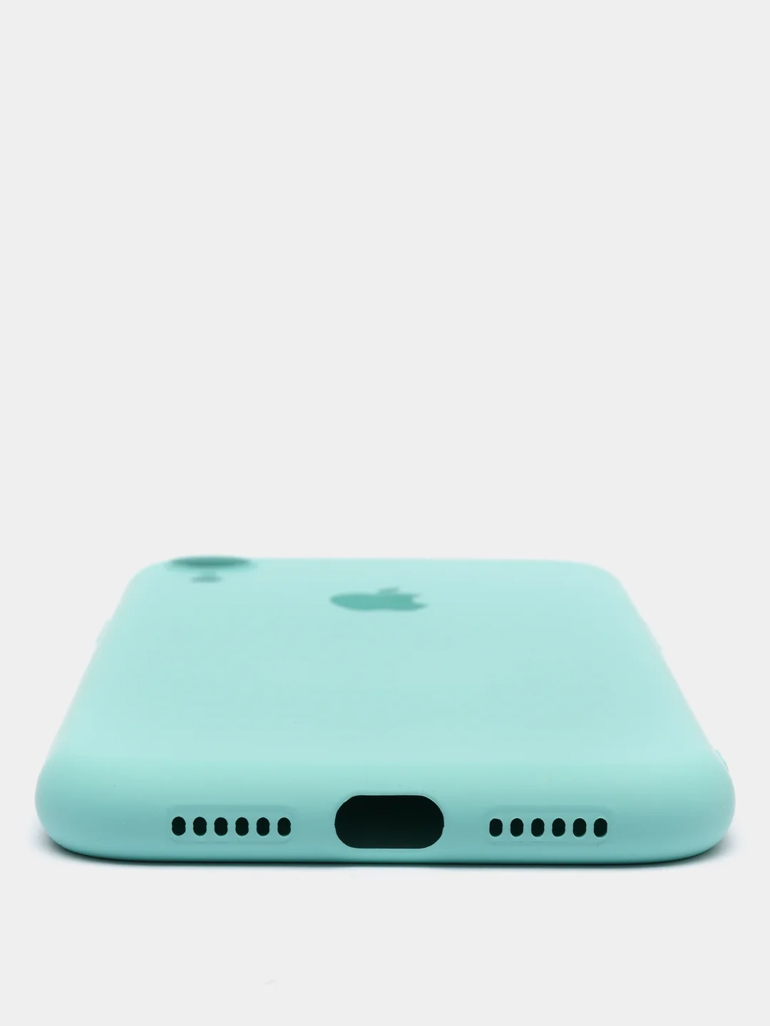 Мятный чехол на iPhone 11, 13, 12, XR, Pro, Max, Mini, бархатный