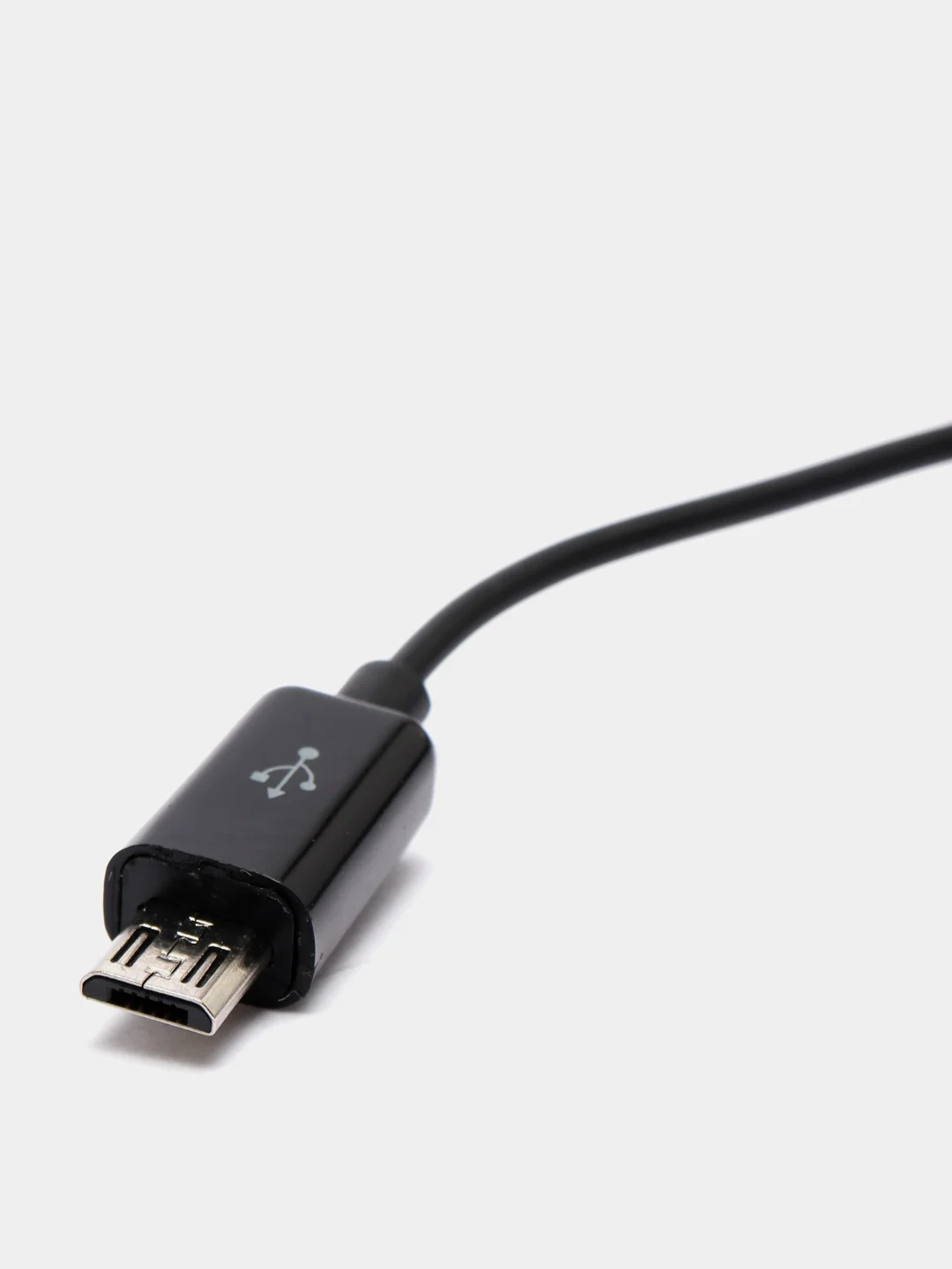 Кабель USB - microiUSB 70см 1A тонкий питание/данные