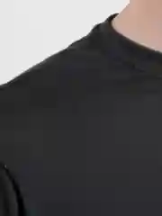 Черный мужская футболка