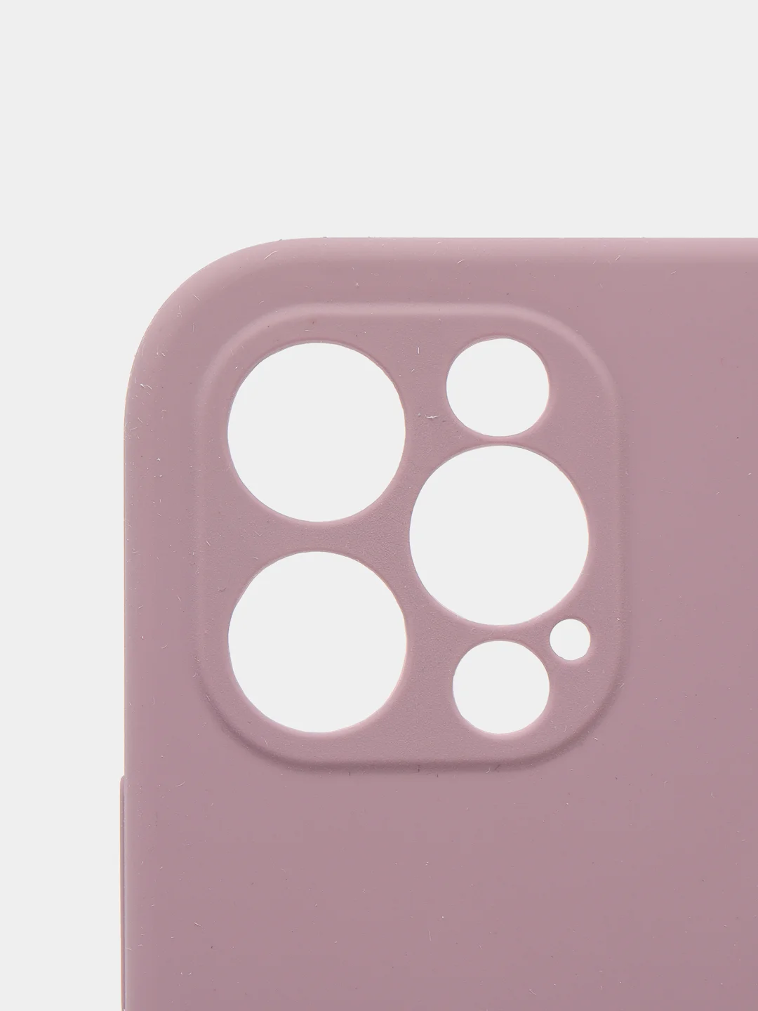 Сиреневый силиконовый чехол iPhone 12 Pro, Silicone Case, с закрытым низом и защитой камеры
