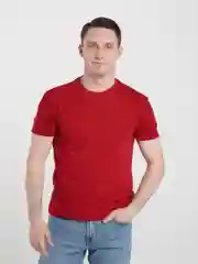 Бордовый мужская футболка