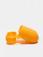 Золотой силиконовый чехол для Apple AirPods 1 и AirPods 2