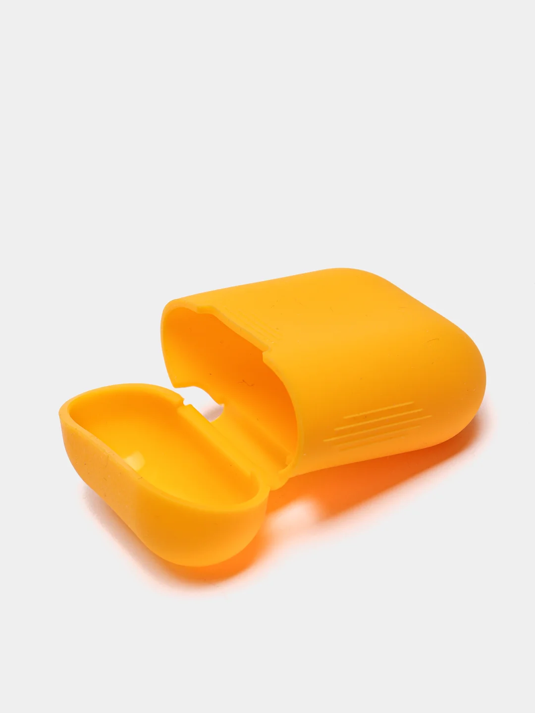 Золотой силиконовый чехол для Apple AirPods 1 и AirPods 2