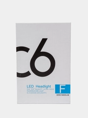 Лампа диодная LED автомобильная C6 Pro серия H1 H3 H4 H7 H11 HB3 HB4  36W 3800K, 2 штуки