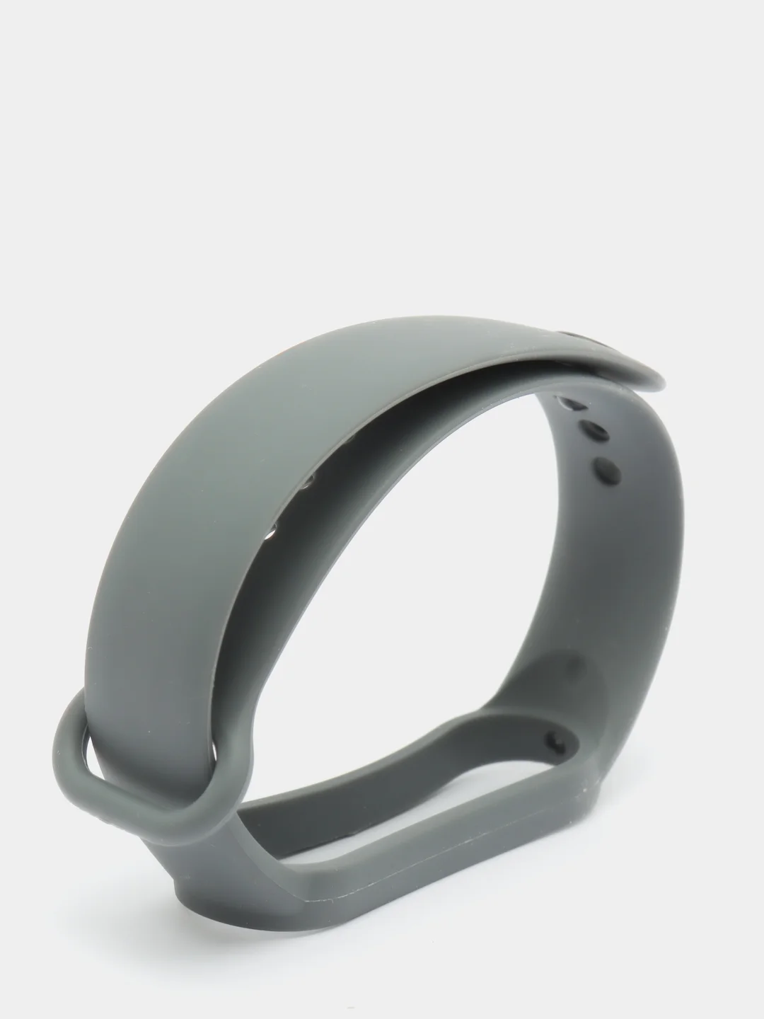 Серый ремешок для Xiaomi Mi Band 5, 6