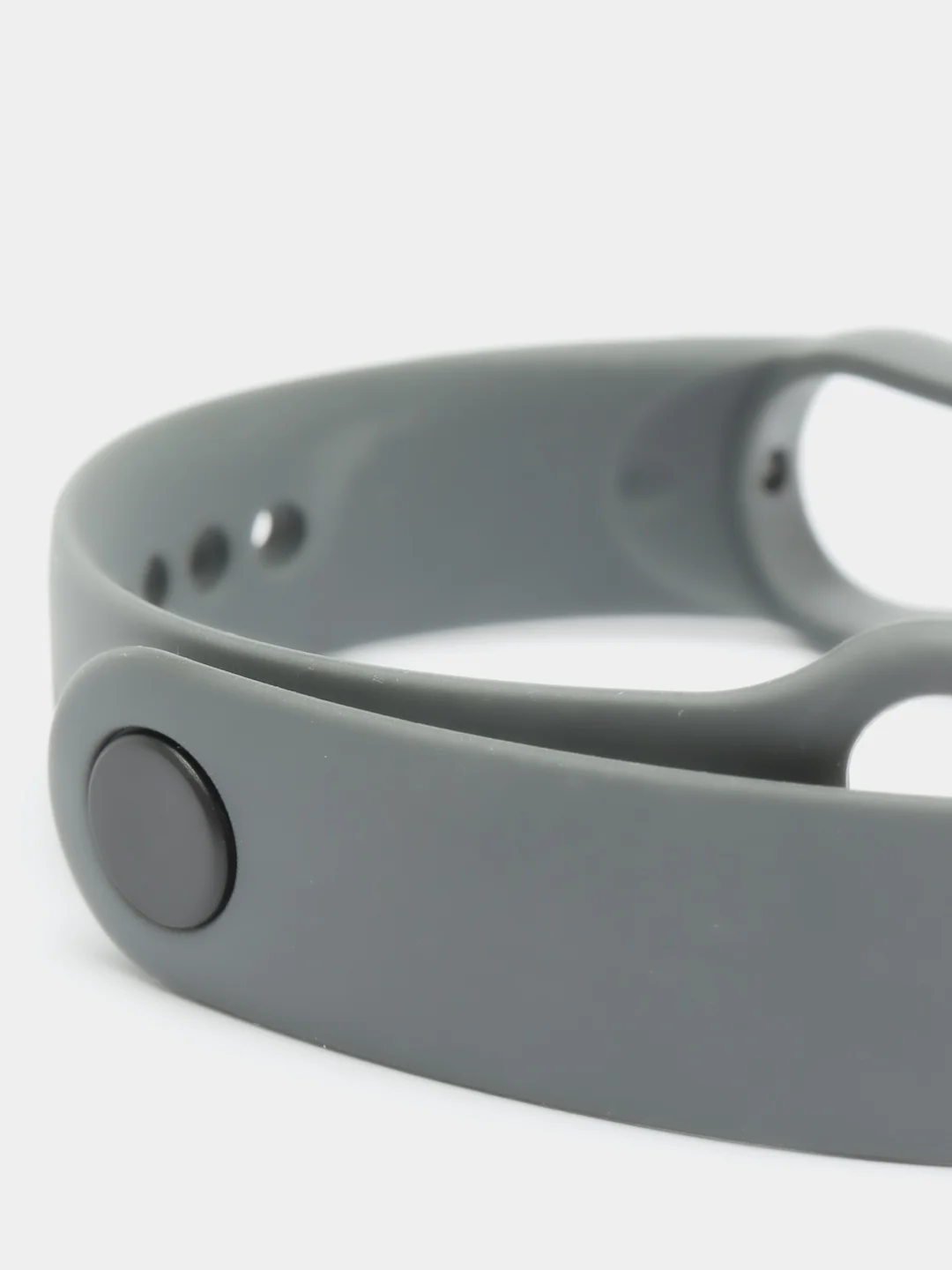 Серый ремешок для Xiaomi Mi Band 5, 6