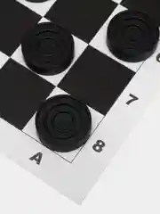 Настольная игра "Шашки", развивающая, для двоих