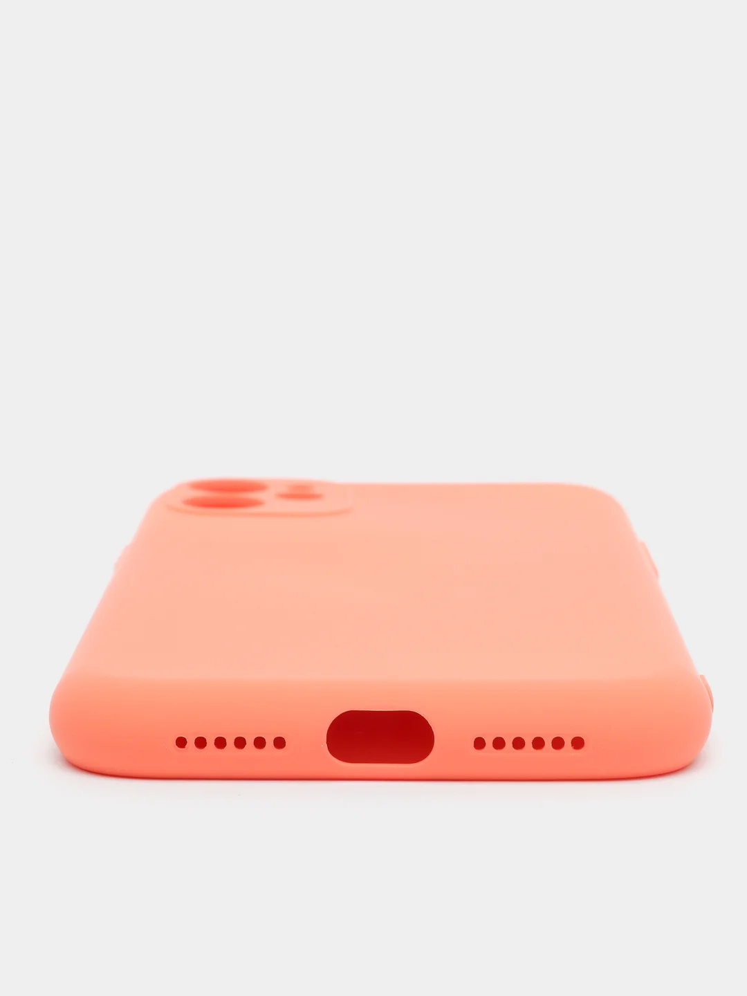 Оранжевый силиконовый чехол с шёлковым покрытием для Apple iPhone X, XR, XS MAX, 11 Pro, 11 Pro Max