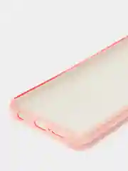 Розовый чехол силиконовый с блестками для  Xiaomi Redmi Note 9 Pro / Note 9S Противоударный чехол