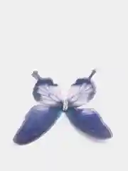 Индиго бабочки шифоновые средние