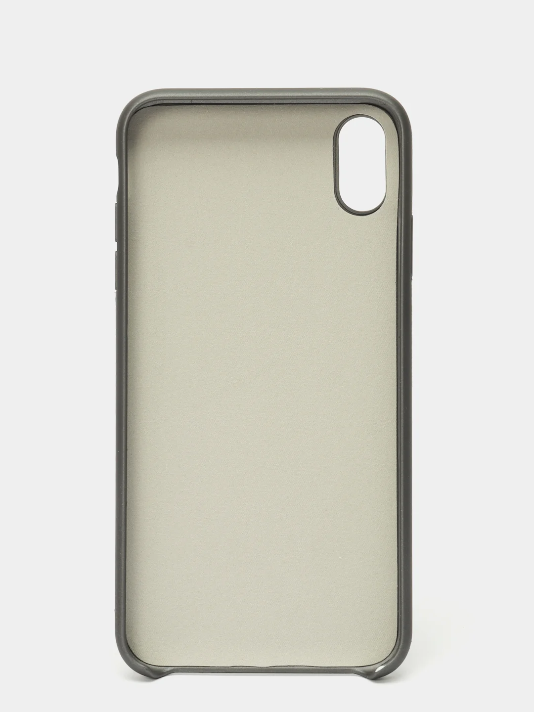 Серый защитный силиконовый чехол Silicone Cover iPhone X, XS, XR, XS Max