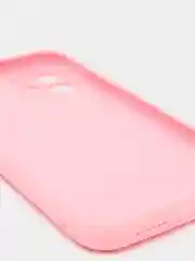 Тёмно-розовый силиконовый чехол iPhone 11, Silicone Case, с закрытым низом и защитой камеры