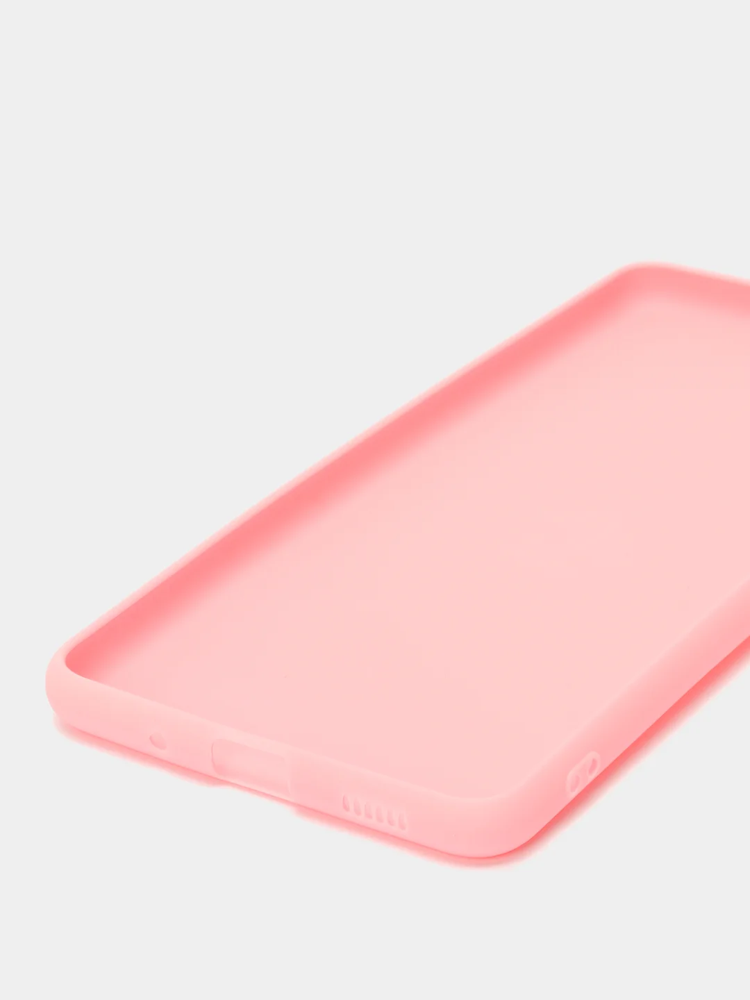 Розовый чехол Samsung Galaxy M52 силиконовый, матовый