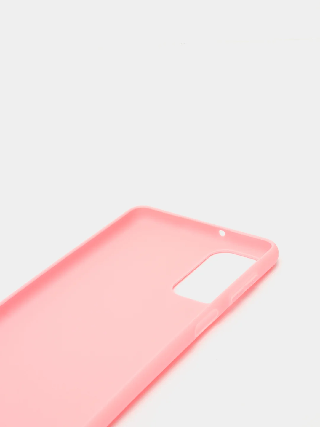 Розовый чехол Samsung Galaxy M52 силиконовый, матовый