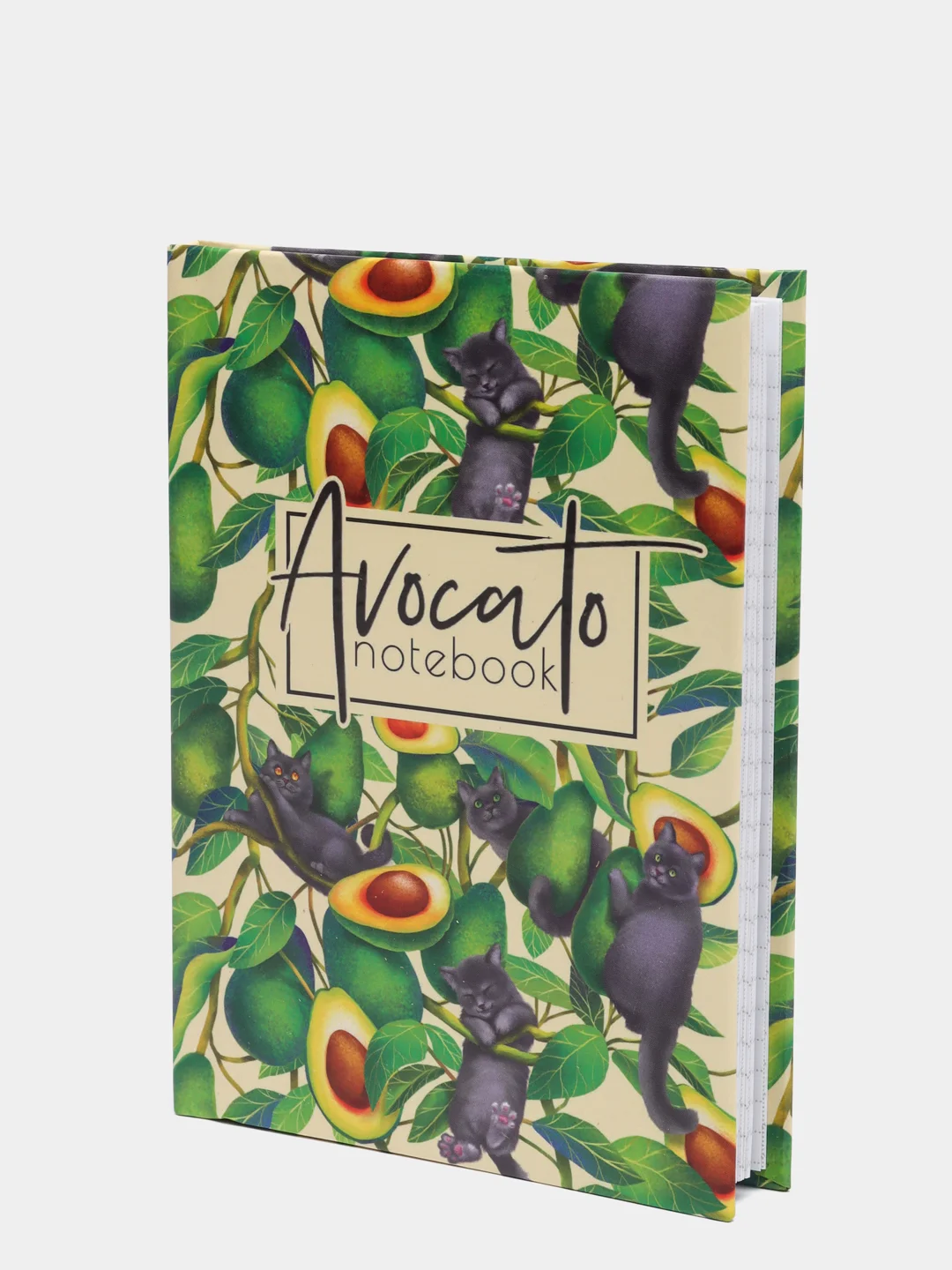 Блокнот А6 в твердой обложке Avocato notebook, 40 листов