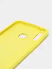 Желтый чехол силиконовый Silicone Cover Case для Huawei Honor Y6, 8A, Y9 2019