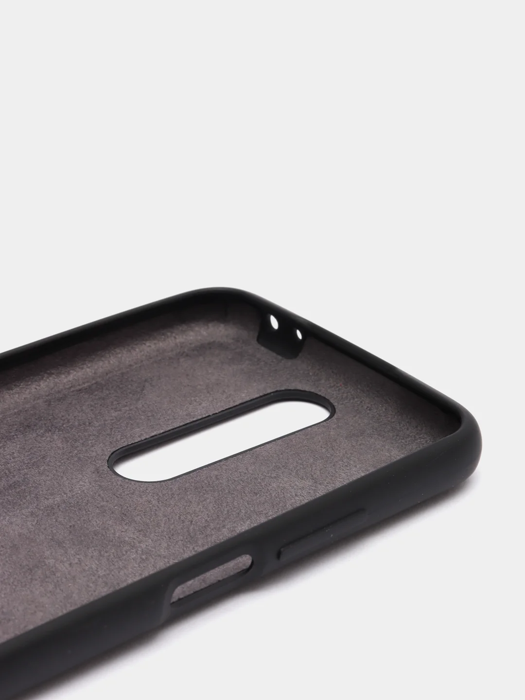 Черный чехол силиконовый Silicone Cover Case для Xiaomi Redmi K30, Poco X2