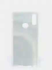Синий чехол Samsung Galaxy A10s, Самсунг Галакси А10с силиконовый с мраморным рисунком