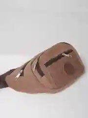 Коричневый сумка мужская на пояс