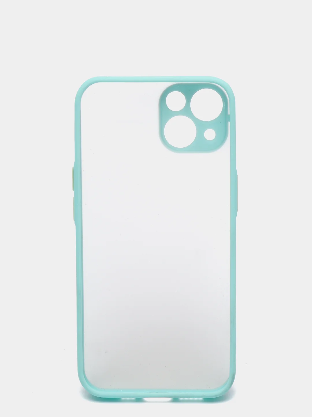 Бирюзовый чехол для Apple iPhone 13 / iPhone 13 Pro / iPhone 13 Pro Max с цветными кнопками