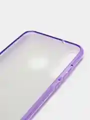 Фиолетовый чехол SC097 "Блестки" для Huawei Honor 9C