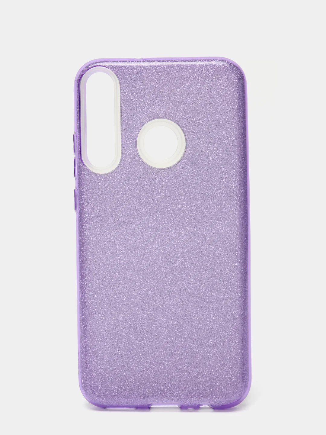Фиолетовый чехол SC097 "Блестки" для Huawei Honor 9C