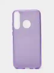 Фиолетовый чехол SC097 "Блестки" для Huawei Honor 9C