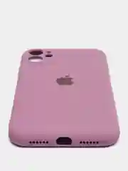 Пурпурный чехол на iPhone 11, 13, 12, XR, Pro, Max, Mini, бархатный