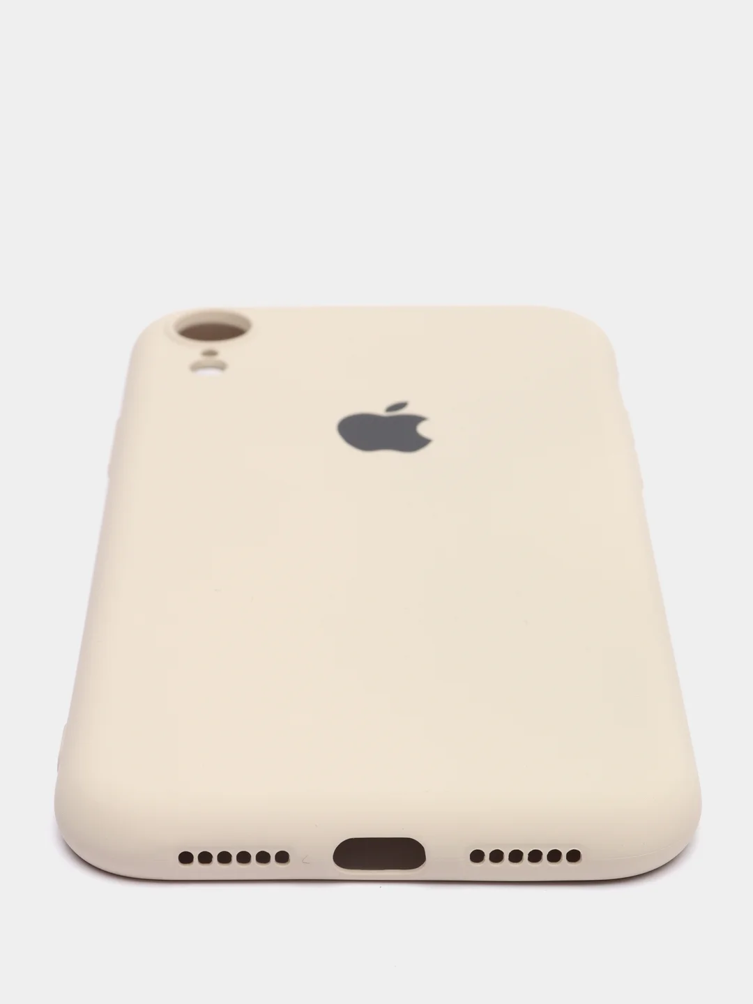 Бежевый чехол на iPhone 11, 13, 12, XR, Pro, Max, Mini, бархатный