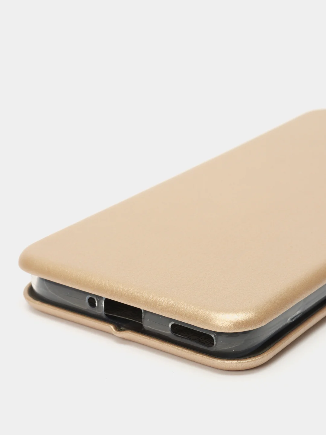 Золотой чехол-книжка для Honor 50 Lite / Huawei Nova 8i