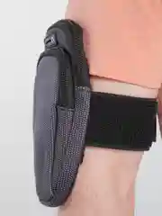 Черный спортивный чехол на руку для телефона, сумка на плечо, сумка для бега на запястье