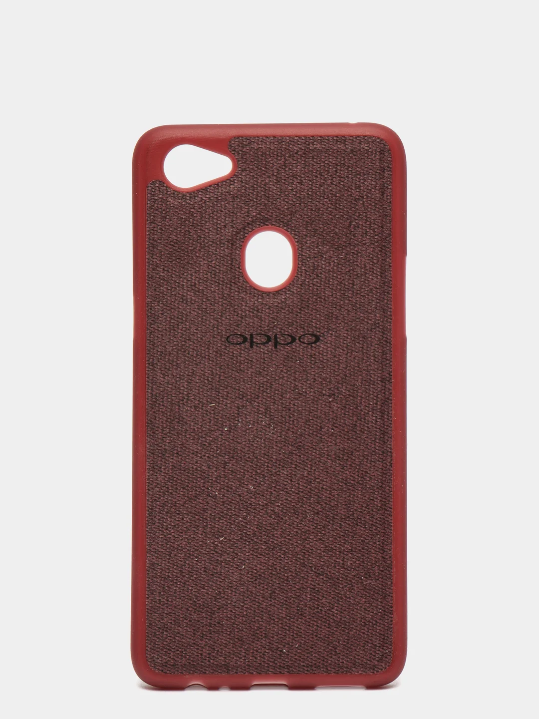 Бордовый чехол джинсовый для OPPO F5 / F7