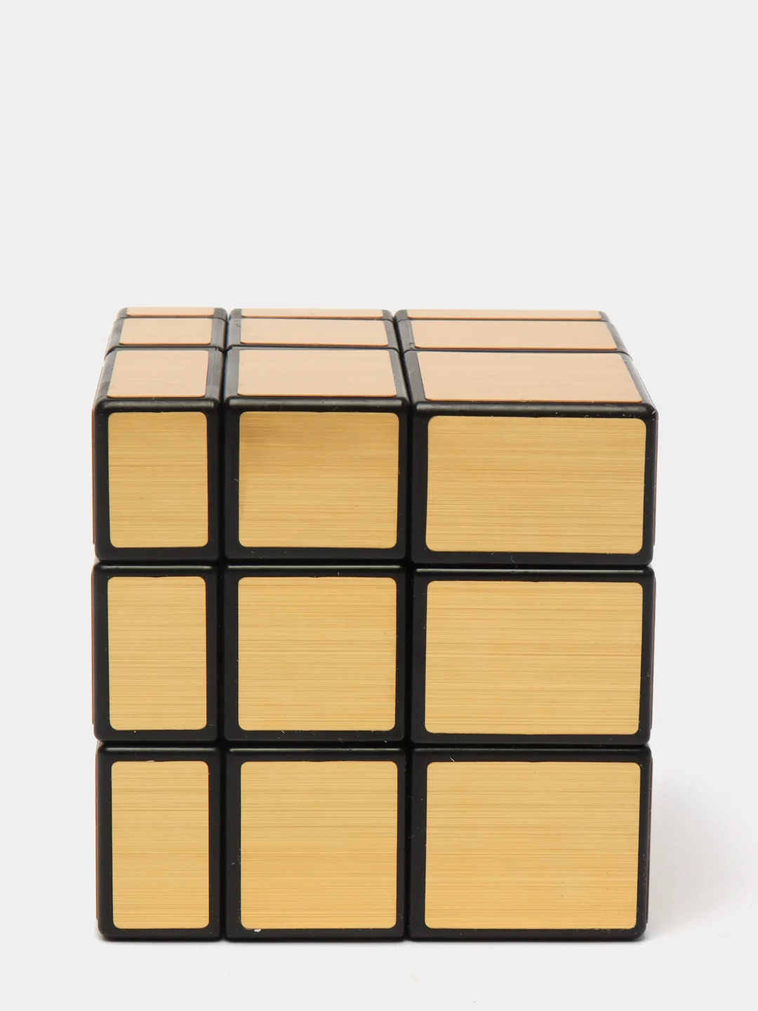 Золотой головоломка зеркальный кубик "Cube series happy"/ Золотой/ Обычный