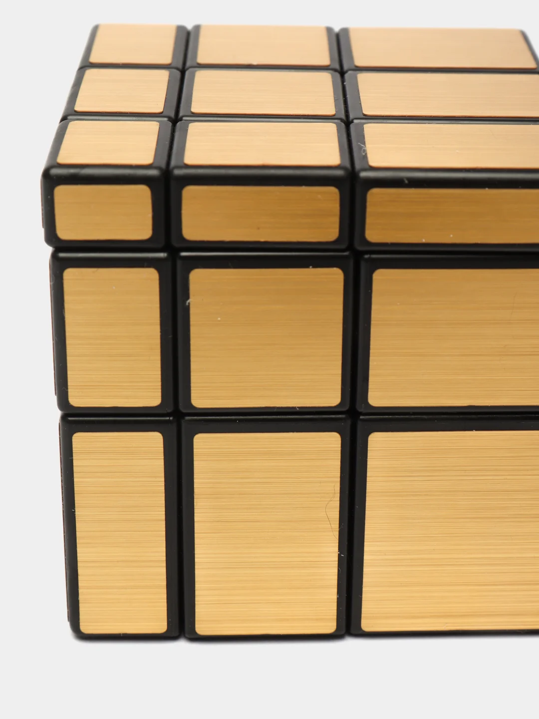 Золотой головоломка зеркальный кубик "Cube series happy"/ Золотой/ Обычный