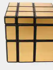 Золотой головоломка зеркальный кубик "Cube series happy"/ Золотой/ Обычный