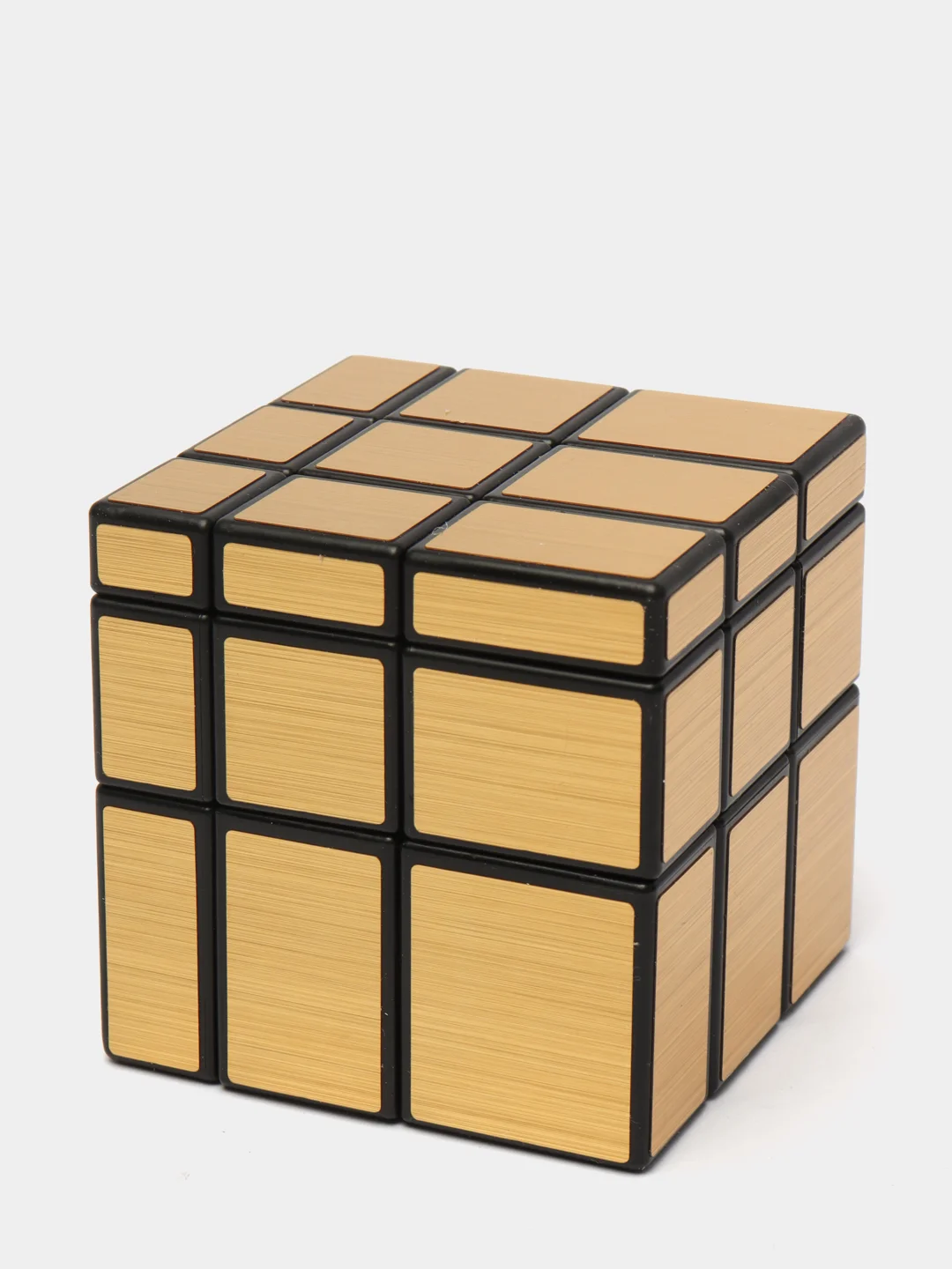 Золотой головоломка зеркальный кубик "Cube series happy"/ Золотой/ Обычный