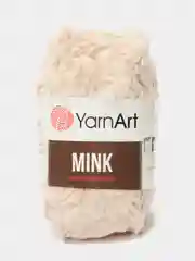 Коричневый пряжа YarnArt Mink, полиамид, 50 г, 75 м