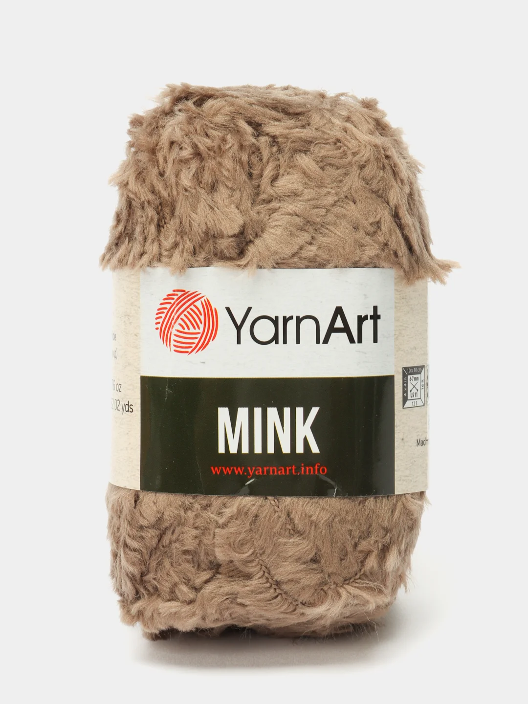 Терракотовый пряжа YarnArt Mink, полиамид, 50 г, 75 м