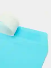 Голубой голубой плотный конверт