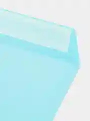 Голубой голубой плотный конверт